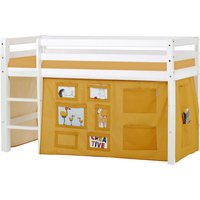 Hoppekids Hochbett "ECO Dream, Kinderbett, Spielbett, Halbhohes Bett aus Massivholz" von Hoppekids