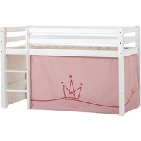 Hoppekids Hochbett "ECO Dream, Kinderbett, Spielbett, Halbhohes Bett aus Massivholz", inkl. Vorhang-Set Creator, Bettgröße & Matratze wählbar Hoppekids Hochbett "ECO Dream, Kinderbett, Spielbett, Halbhohes Bett aus Massivholz", inkl. Vorhang-Set Creator, Bettgröße & Matratze wählbar von Hoppekids