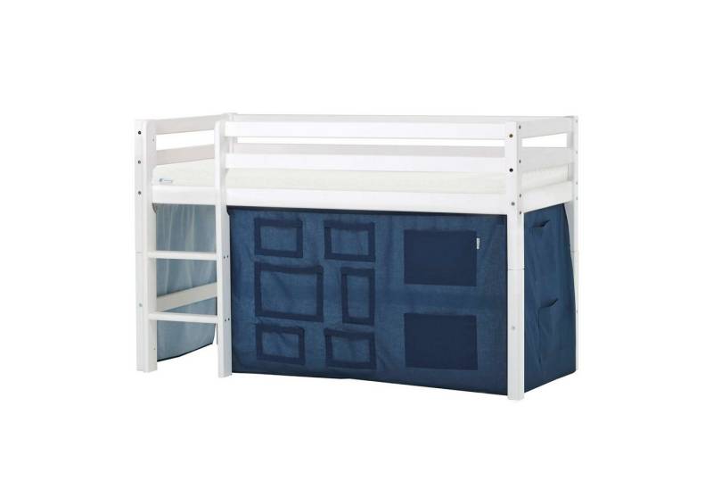 Hoppekids Hochbett ECO Dream, Kinderbett, Spielbett, Halbhohes Bett aus Massivholz inkl. Vorhang-Set Creator, Bettgröße & Matratze wählbar Hoppekids Hochbett ECO Dream, Kinderbett, Spielbett, Halbhohes Bett aus Massivholz inkl. Vorhang-Set Creator, Bettgröße & Matratze wählbar von Hoppekids