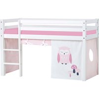 Hoppekids Hochbett "ECO Dream, Kinderbett, Spielbett, Halbhohes Bett aus Massivholz" von Hoppekids