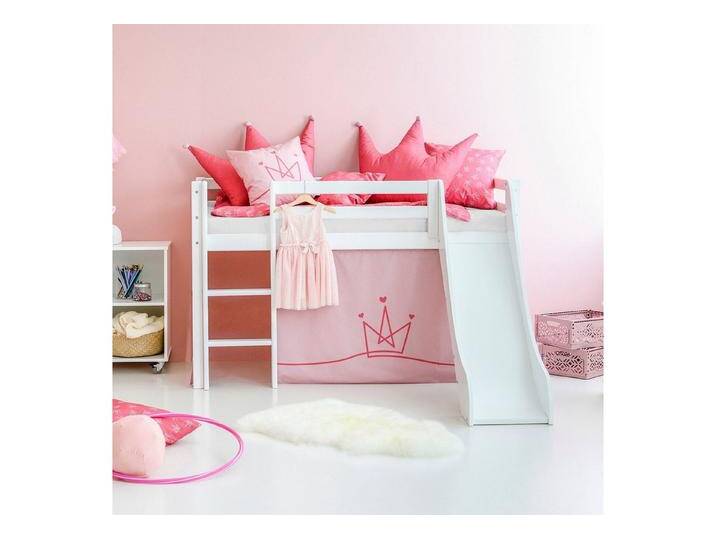 Hoppekids Hochbett «Princess» Rutsche & Vorhang Rosa und viel Auswahl, rosa, Komfortschaummatratze Hoppekids Hochbett «Princess» Rutsche & Vorhang Rosa und viel Auswahl, rosa, Komfortschaummatratze von Hoppekids