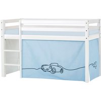 Hoppekids Hochbett "ECO Dream, Kinderbett, Spielbett, Halbhohes Bett aus Massivholz" von Hoppekids