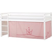 Hoppekids Hochbett "ECO Dream, Kinderbett, Spielbett, Halbhohes Bett aus Massivholz", inkl. Vorhang-Set Creator, Bettgröße & Matratze wählbar Hoppekids Hochbett "ECO Dream, Kinderbett, Spielbett, Halbhohes Bett aus Massivholz", inkl. Vorhang-Set Creator, Bettgröße & Matratze wählbar von Hoppekids