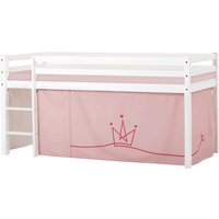 Hoppekids Hochbett "ECO Dream, Kinderbett, Spielbett, Halbhohes Bett aus Massivholz", inkl. Vorhang-Set Creator, Bettgröße & Matratze wählbar Hoppekids Hochbett "ECO Dream, Kinderbett, Spielbett, Halbhohes Bett aus Massivholz", inkl. Vorhang-Set Creator, Bettgröße & Matratze wählbar von Hoppekids