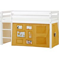 Hoppekids Hochbett "ECO Dream, Kinderbett, Spielbett, Halbhohes Bett aus Massivholz" von Hoppekids