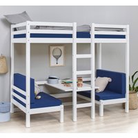 Hoppekids Hochbett "ECO Dream JUMBO" mit Sitzgruppe, Matratzen & Kissen-Set Hoppekids Hochbett "ECO Dream JUMBO" mit Sitzgruppe, Matratzen & Kissen-Set von Hoppekids