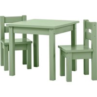 Hoppekids Kindersitzgruppe "MADS Kindersitzgruppe", (Set, 3 tlg., 1 Tisch, 2 Stühle) von Hoppekids