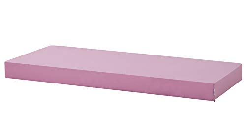 Hoppekids Matratze, Kaltschaum, Fuchsia rosa, 160 x 70 x 12 cm von Hoppekids