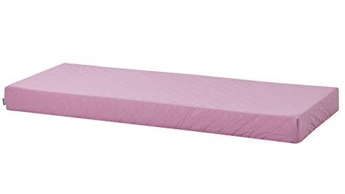 Hoppekids Matratze, Kaltschaum, Fuchsia rosa, 160 x 70 x 12 cm von Hoppekids