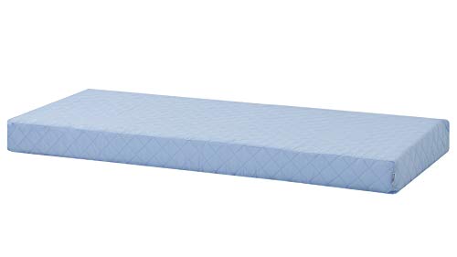 Hoppekids Matratze, Konventioneller Schaum, Cerulean blau, 160 x 70 x 12 cm von Hoppekids