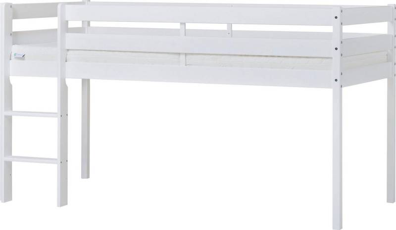 Hoppekids Spielbett ECO COMFORT, Hochbett, in 2 Einzelbetten teilbar, Höhe 72cm, Farbe & Größe & Matratze von Hoppekids