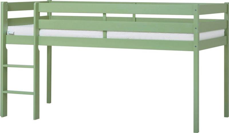 Hoppekids Spielbett ECO COMFORT, Hochbett, in 2 Einzelbetten teilbar, Höhe 72cm, Farbe & Größe & Matratze von Hoppekids