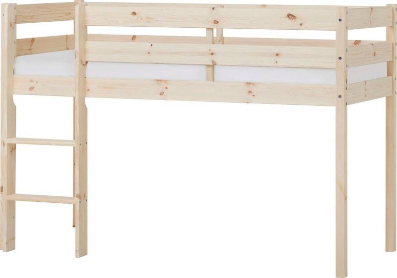 Hoppekids Spielbett ECO COMFORT, Hochbett, in 2 Einzelbetten teilbar, Höhe 72cm, Farbe & Größe & Matratze von Hoppekids