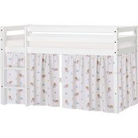 Hoppekids Spielbett "ECO Dream, Hochbett, umbaubar in Einzelbett" Massivholzbett mit Meerjungfrau-Vorhang, Matratze & 2 Größen wählbar Hoppekids Spielbett "ECO Dream, Hochbett, umbaubar in Einzelbett" Massivholzbett mit Meerjungfrau-Vorhang, Matratze & 2 Größen wählbar von Hoppekids