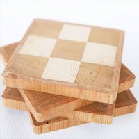 Schachbrett Untersetzer von HopperDesignWorks