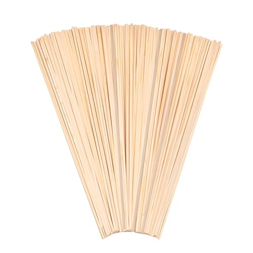 Zuckerwattestäbe Holz Vierkantstäbe für Zuckerwatte Ø 4 mm Länge 40 cm (250) von Hopser Food Fun