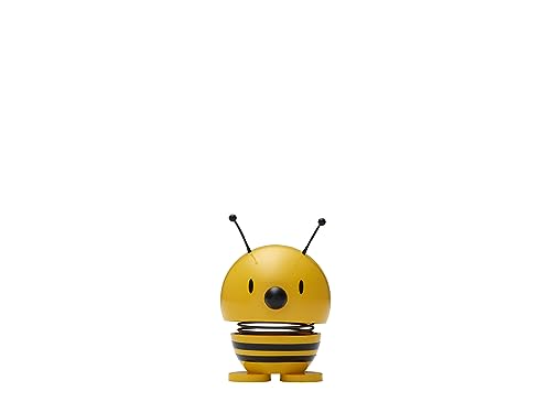 Hoptimist - Animals - Skandinavisches Design Deko Figuren (Small - Biene - Gelb) von Hoptimist
