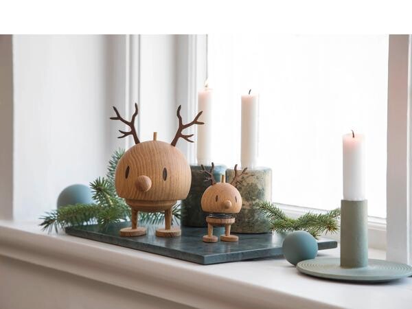 Hoptimist Reindeer Bumble M 14 cm Oak von Hoptimist