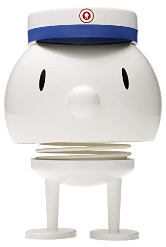 Hoptimist Bumble Bestandene Prüfung Geschenk, Graduation Deko zum Abi, Glücksbringer Prüfung oder Süßes Abitur Geschenk, 5,4 x 8,5 x 10,5 cm, Medium, Weiß von Hoptimist