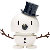 Hoptimist - Medium Snowman, weiß / blau von Hoptimist