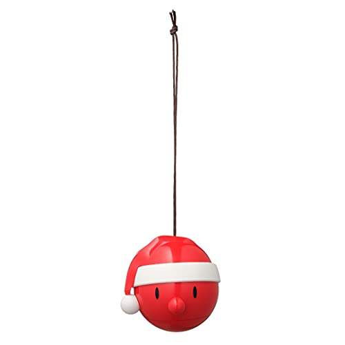 Hoptimist Santa Ornament 6,2 x 6,2 x 5,8 cm 2 Stck. Red von Hoptimist