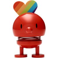 Hoptimist - Small Rainbow Deko-Figur, rot von Hoptimist