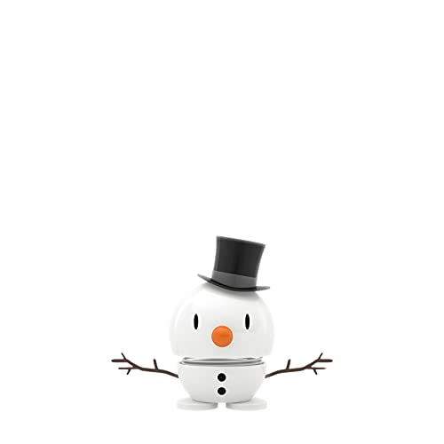 Hoptimist Snowman 9,5 x 5,9 x 7,8 cm S White von Hoptimist