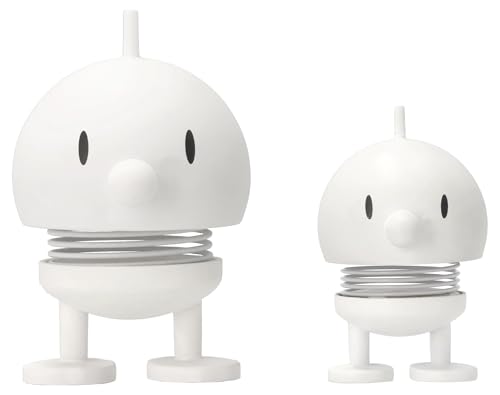 Hoptimist Soft Bumble Set Wackelfigur & Glücksbringer, Skandinavische Deko Figuren für Wohnzimmer, Schreibtisch, Büro, Bürodeko & Lustige Kleine Geschenke, X-Small/Small, Weiß Hoptimist Soft Bumble Set Wackelfigur & Glücksbringer, Skandinavische Deko Figuren für Wohnzimmer, Schreibtisch, Büro, Bürodeko & Lustige Kleine Geschenke, X-Small/Small, Weiß von Hoptimist