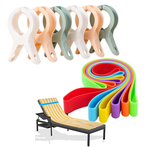 6 Stück Handtuchklammern Klammern für Strandliegen und Gummiband Breit Strand Zubehör Wäscheklammern Groß Wäscheklammer Strandliege Handtuchclips Strandtuch Klemmen Handtuch Badetuch Urlaub Must Haves 6 Stück Handtuchklammern Klammern für Strandliegen und Gummiband Breit Strand Zubehör Wäscheklammern Groß Wäscheklammer Strandliege Handtuchclips Strandtuch Klemmen Handtuch Badetuch Urlaub Must Haves von Hoqque