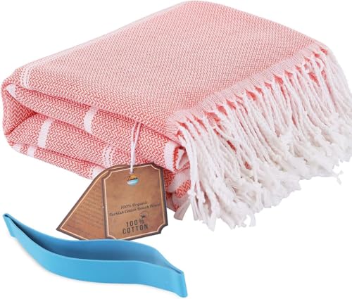 Strandtuch Saunahandtuch Strandhandtuch Hamamtuch Strandtücher XXL Saunatuch Groß Sauna Handtuch Strand Zubehör Handtücher Beach Towel Strandlaken Damen Baumwolle Saunatücher Herren Urlaub von Hoqque