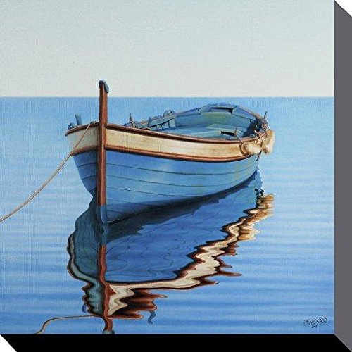 Horacio Cardozo Kunstdruck auf Leinwand, Motiv Waiting for The Crew, 40 x 40 cm, Polyester, Mehrfarbig, 40x40x3.2 cm von Horacio Cardozo