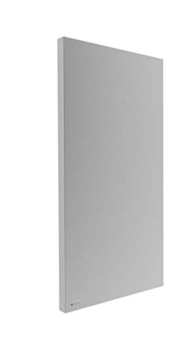 Horch Akustik Pinnwand, Schallabsorber, Akustikelement, 120cm x 60cm (Hochformat), Magnetaufhängung, Marmorgrau, ohne Rahmen von Horch Akustik