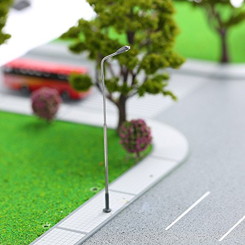 10 Pieces Metal Streets Lamp Modelmaking Single-head LED Lights Lamppost Model Railway Street 3V DC 10 Pieces Metal Streets Lamp Modelmaking Single-head LED Lights Lamppost Model Railway Street 3V DC von Horett