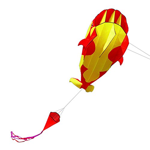 3D-Drachen, riesiger rahmenloser, weicher Parafoil-Gigant-Flugdrachen von Horett