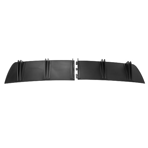 Heckstoßstangen-Lippendiffusor, 5 Flossen, universelles Auto-Heckstoßstangen-Chassis, schwarzer Spoiler, Haifischflosse, Auto-modifiziertes Styling-Zubehör Heckstoßstangen-Lippendiffusor, 5 Flossen, universelles Auto-Heckstoßstangen-Chassis, schwarzer Spoiler, Haifischflosse, Auto-modifiziertes Styling-Zubehör von Horett