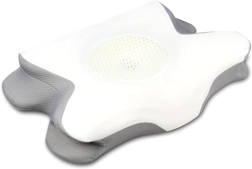 Horett Nackenkissen, Memory Foam Kissen Ergonomisches Schmetterlingskissen Nackenstützkissen, für Seiten- und Rückenschläfer, Linderung von Nackenschmerzen von Horett