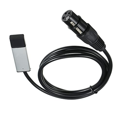 Horett USB auf DMX Schnittstelle Adapter LED DMX512 Computer PC Bühnenbeleuchtung Controller Dimmer von Horett