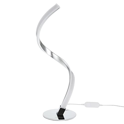 Spiralförmige LED-Tischleuchte, dimmbar, 3 Beleuchtungsfarben, Nachttischlampe, Nachttischlampe für Schlafzimmer, Wohnzimmer, Büro Spiralförmige LED-Tischleuchte, dimmbar, 3 Beleuchtungsfarben, Nachttischlampe, Nachttischlampe für Schlafzimmer, Wohnzimmer, Büro von Horett