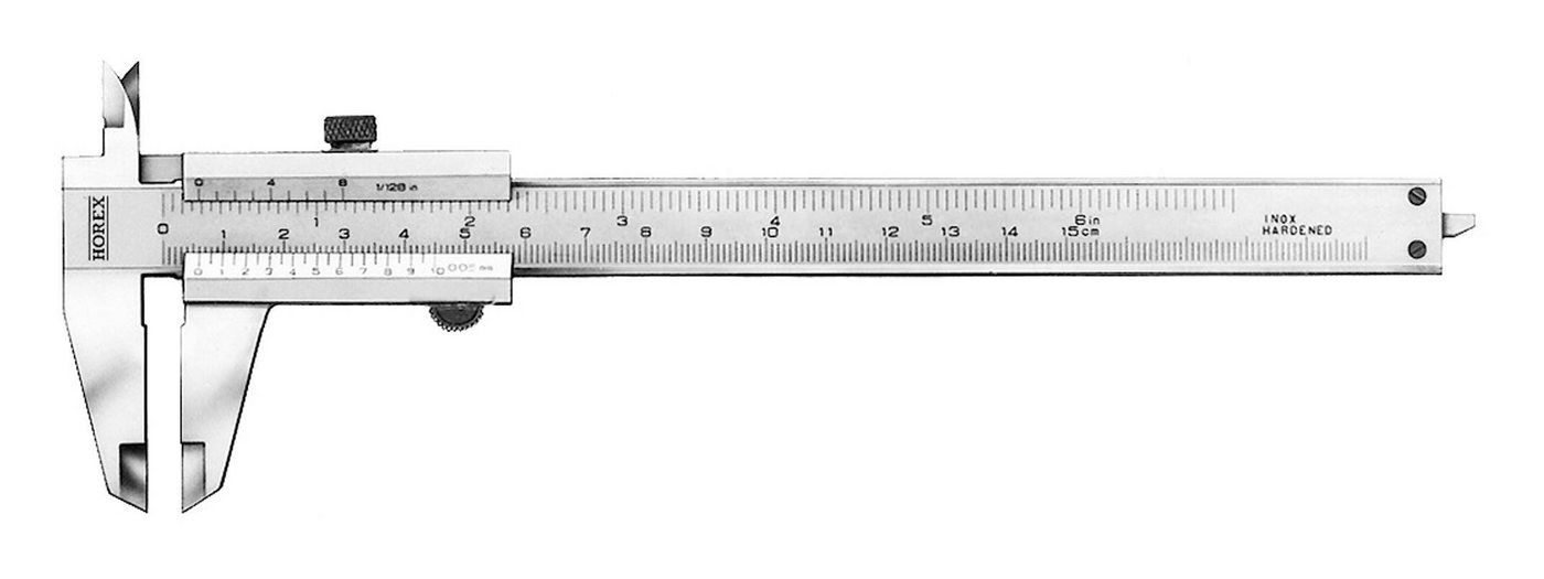 Horex Messschieber, Taschenmessschieber Feststellschraube 150 mm rostfrei von Horex