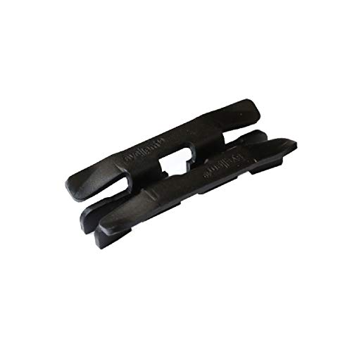 HORI® Terrassen Befestigungsset I Clips & Klammern für WPC/BPC Dielen I Terrassenbau Abstandshalter & Zubehör für eine sichere Montage I 250 Clips + 250 Schrauben inkl. Bit I Torx 4,2 x 25 mm I von HORI