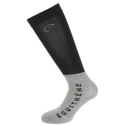 Equitheme Socken Compet, marineblau hellgrau, 31-35, Satz von 2 Paaren von horizont