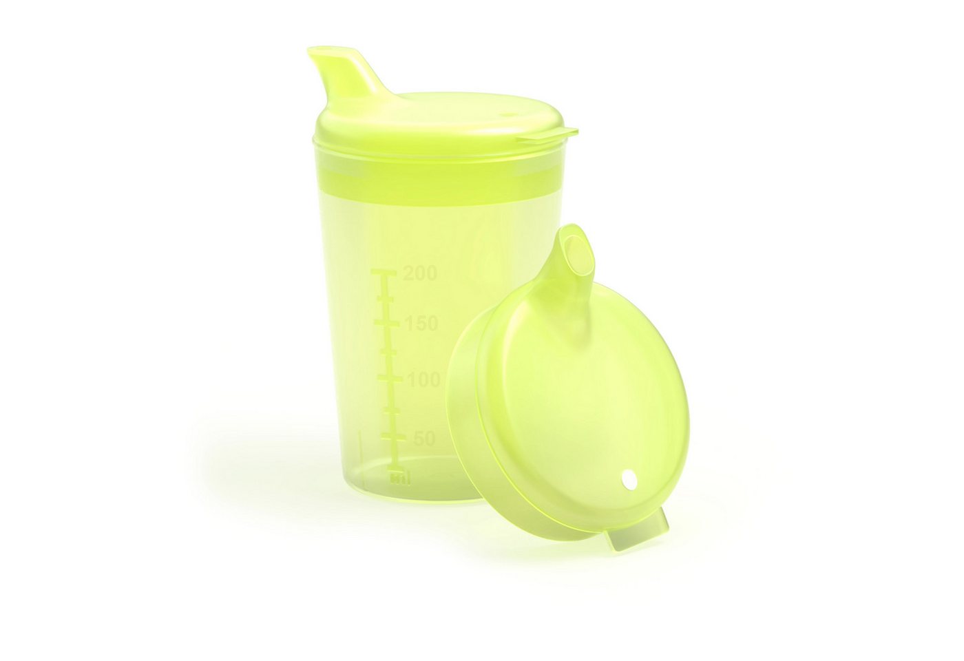 Horn Medical Schnabelbecher Horn Medical Schnabelbecher / Trinkhilfe 250ml gelb, lebensmittelechtes Polypropylen (PP), bunte & leicht erkenn-/greifbare Optik/Haptik, spülmaschinenfest von Horn Medical