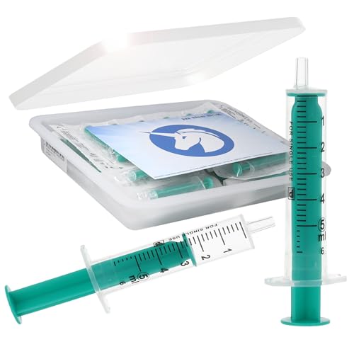 Horn Medical Spritzen-Set ohne Kanülen - hochwertige Einwegspritzen einzeln steril verpackt in der praktischen Horn-Box (50 x 5 ml) von Horn Medical