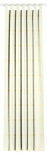 Horn textiles Kiruna 1-1 Schlaufenschal buntgewebt, 245 cm x 135 cm, Natur von Horn textiles