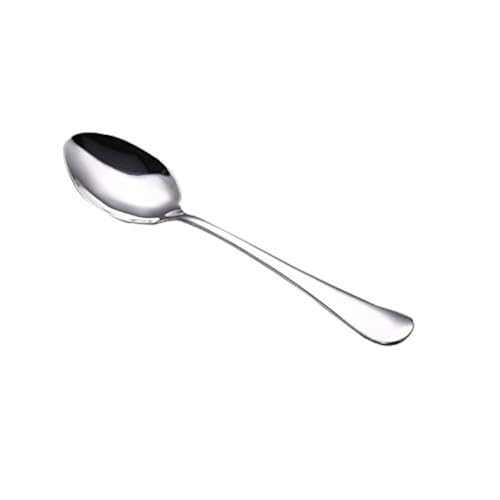HornTide 20-teiliger Teelöffel Set Dessert Kaffeelöffel Besteck Edelstahl Spiegelpolitur 5,5-Zoll 14cm von HornTide