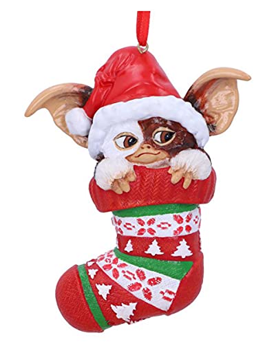 Gremlins Gizmo in Weihnachtsstrumpf Weihnachtsschmuck von Horror-Shop