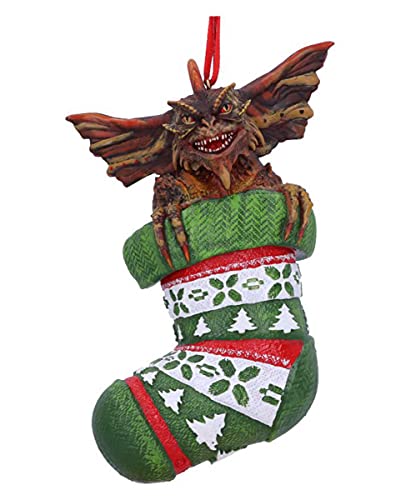 Gremlins Stripe in Weihnachtsstrumpf Weihnachtsschmuck von Horror-Shop