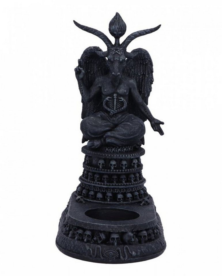 Horror-Shop Dekofigur Baphomet's Devotion Figur als Teelichthalter 17cm von Horror-Shop