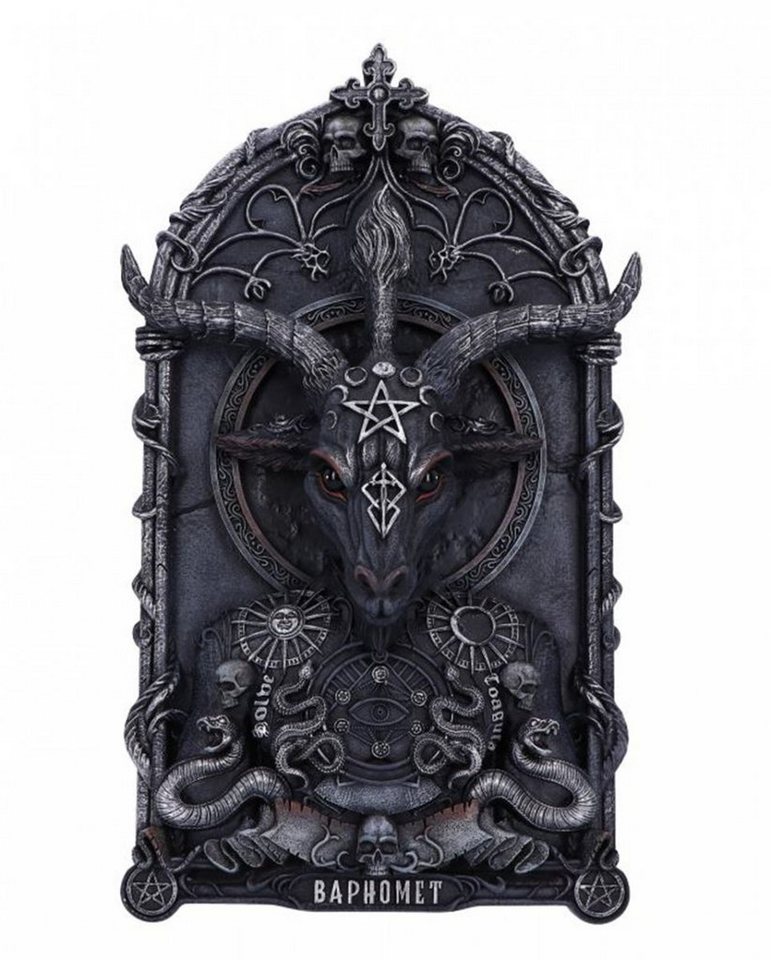 Horror-Shop Dekofigur Baphomet's Invocation Wandrelief 30,5cm von Horror-Shop