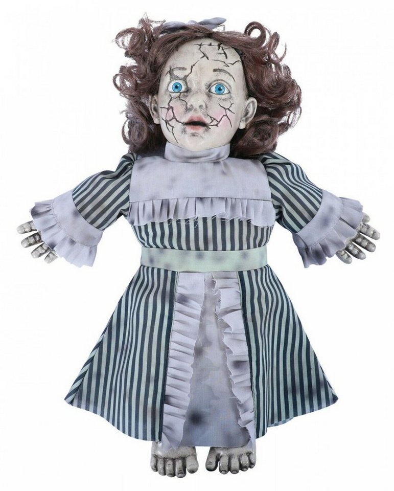 Horror-Shop Dekoobjekt Besessene Horror Puppe Betty mit Sound als Hallowe von Horror-Shop